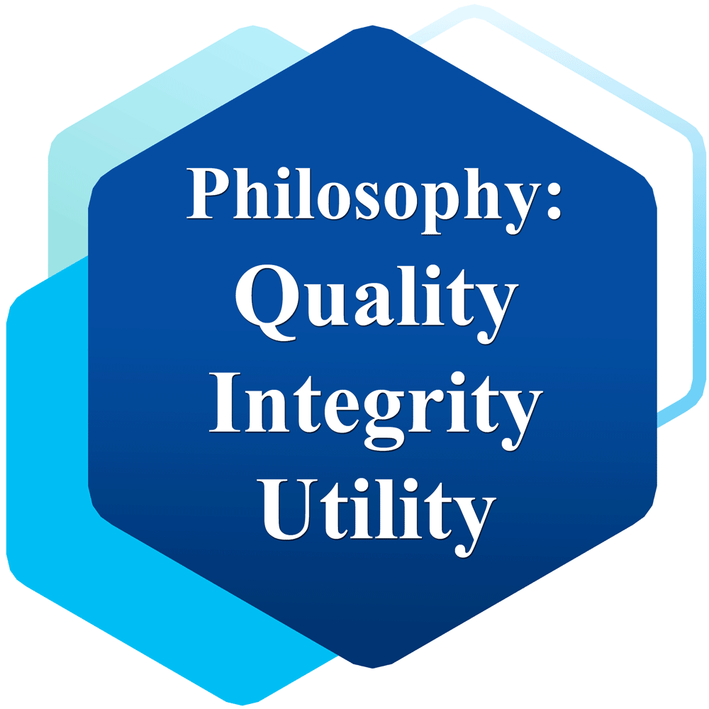 Philosophy: Quality, Integrity, Utility